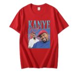 Kanye West 90S Vintage Graphics 100% Cotton T-Shirts r