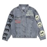 Kanye West KIDS SEE GHOSTS Jackets Gray